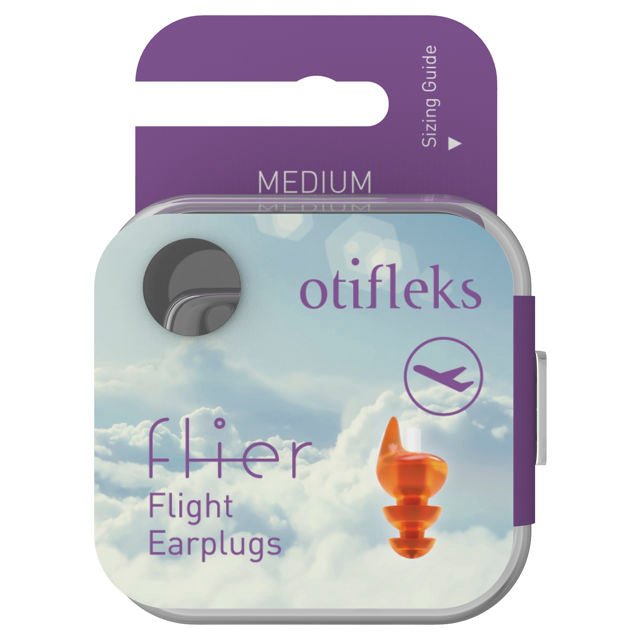 Otifleks Flier Flight Earplugs Medium Pair - VITAL+ Pharmacy