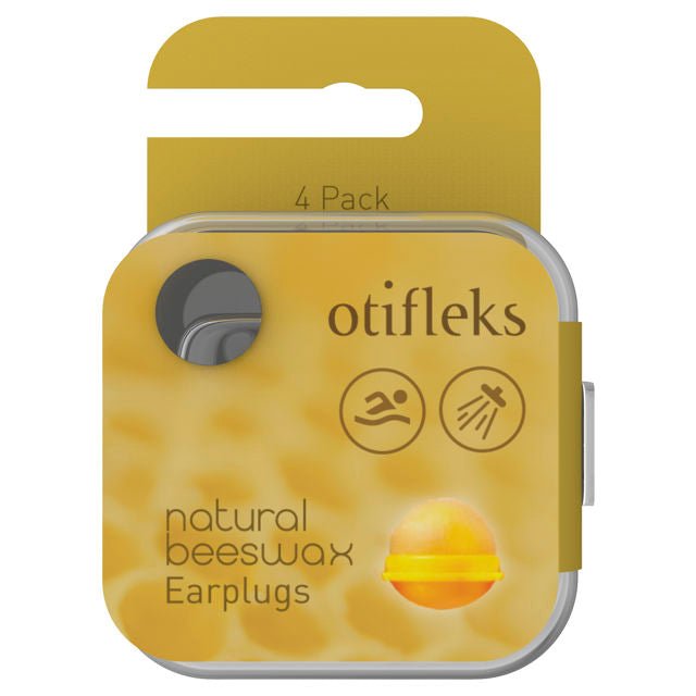 Otifleks Natural Beeswax Earplugs 4 Pack - VITAL+ Pharmacy