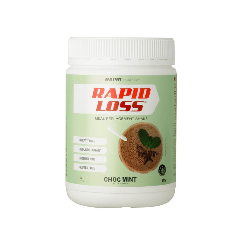 Rapid Loss Meal Replacement Chocolate Mint Shake 575g - VITAL+ Pharmacy