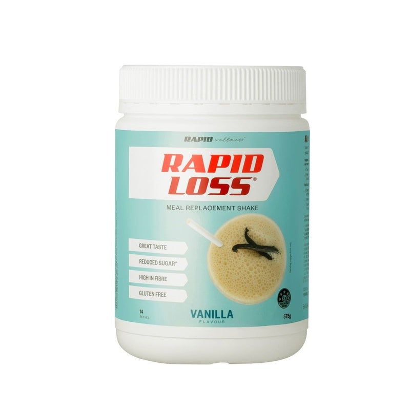 Rapid Loss Meal Replacement Vanilla Shake 575g - VITAL+ Pharmacy
