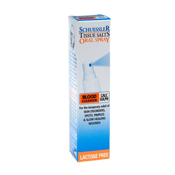 Schuessler Tissue Salts Blood Cleanser Oral Spray Calc Sulph 30mL - VITAL+ Pharmacy