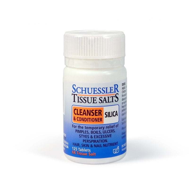 Schuessler Tissue Salts Cleanser & Conditioner Silica 125 Tablets - VITAL+ Pharmacy