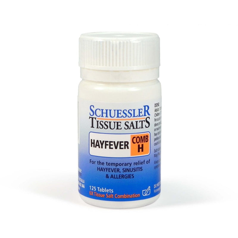 Schuessler Tissue Salts Hayfever Comb H 125 Tablets - VITAL+ Pharmacy