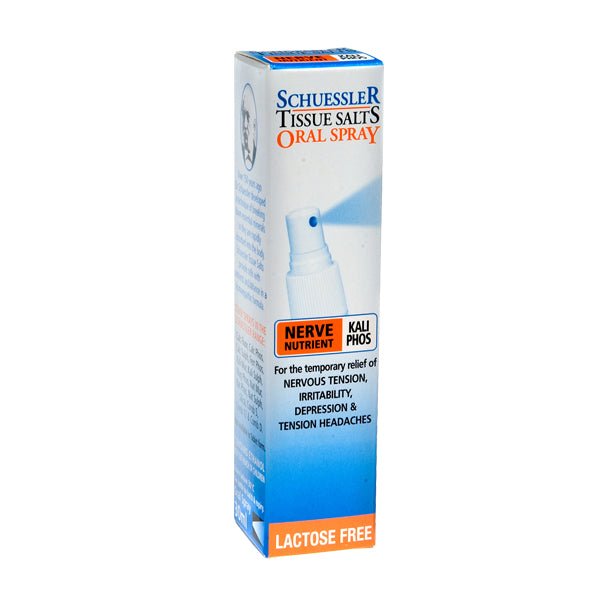 Schuessler Tissue Salts Nerve Nutrient Oral Spray Kali Phos 30mL - VITAL+ Pharmacy