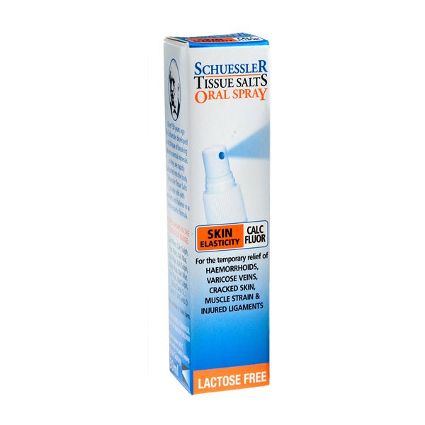 Schuessler Tissue Salts Skin Elasticity Oral Spray Calc Fluor 30mL - VITAL+ Pharmacy