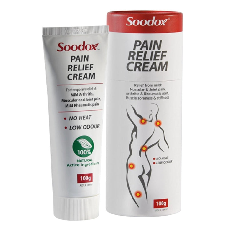 Soodox Pain Relief Cream 100g - VITAL+ Pharmacy