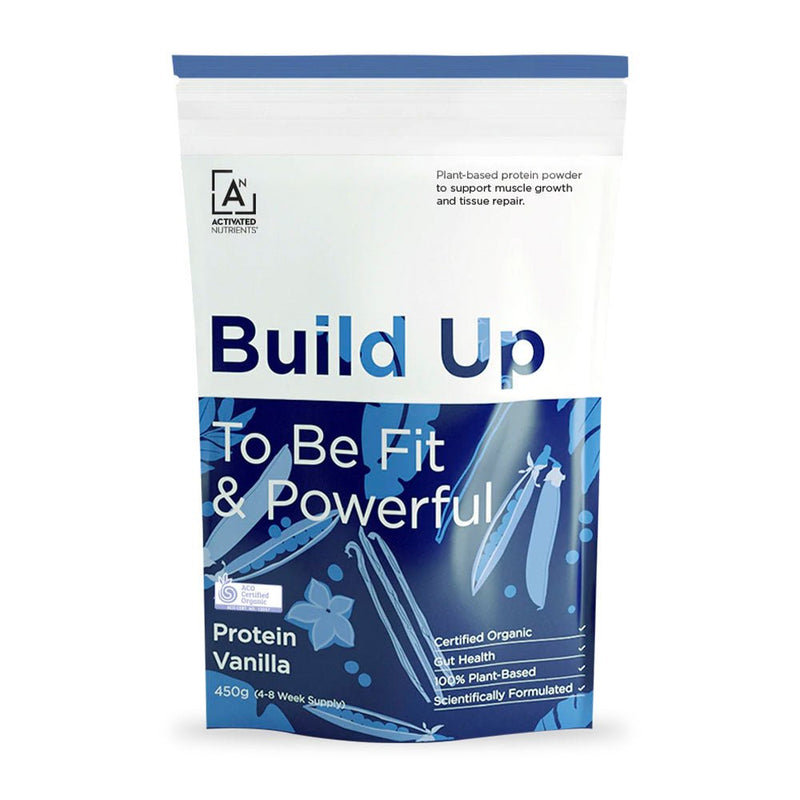 Activated Nutrients Build Up Vanilla Protein 450g - Vital Pharmacy Supplies