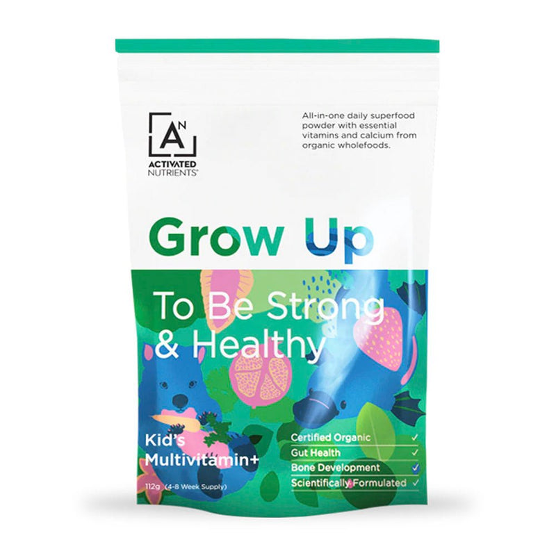 Activated Nutrients Grow Up Kid's Multivitamin+ 112g - Vital Pharmacy Supplies