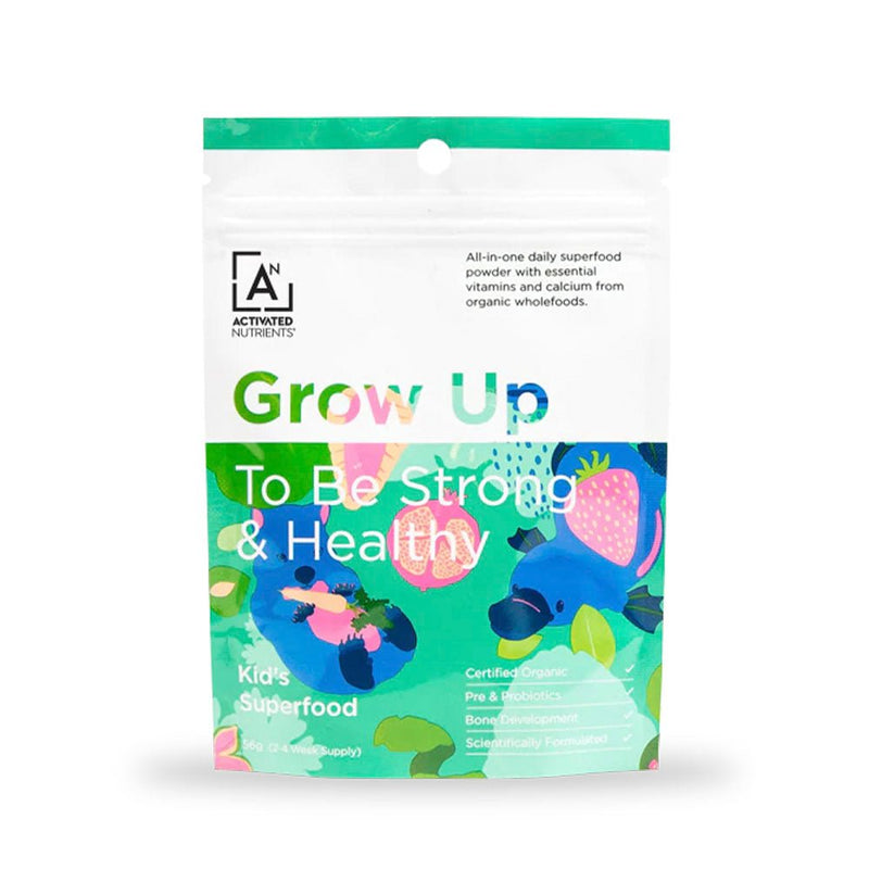 Activated Nutrients Grow Up Kid's Multivitamin+ 56g - Vital Pharmacy Supplies