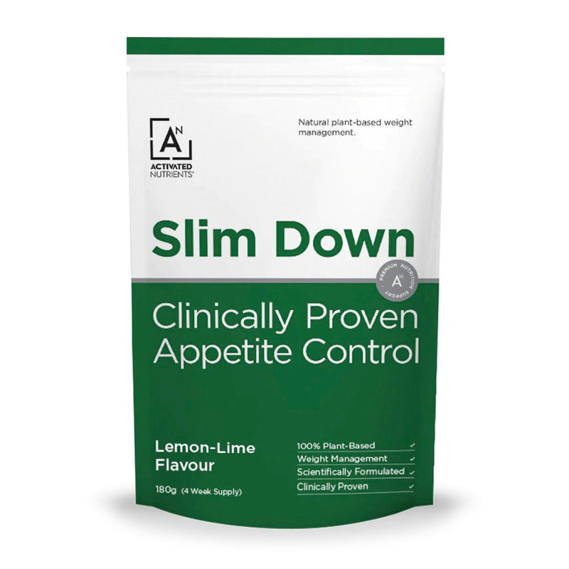Activated Nutrients Slim Down Lemon-Lime Flavour 180g - Vital Pharmacy Supplies