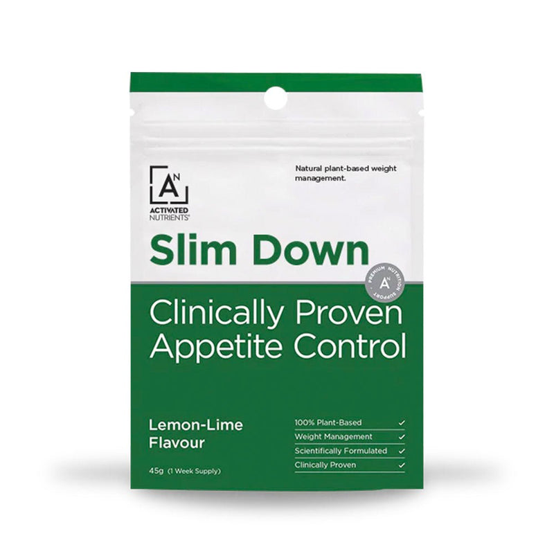 Activated Nutrients Slim Down Lemon-Lime Flavour 45g - Vital Pharmacy Supplies