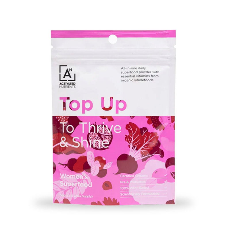 Activated Nutrients Top Up Women’s Multivitamin+ Supplement 56g - Vital Pharmacy Supplies