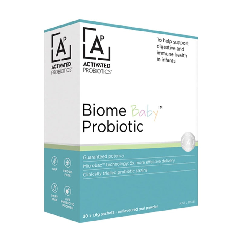 Activated Probiotics Biome Baby Probiotic Sachets 30 x 1.6g - Vital Pharmacy Supplies
