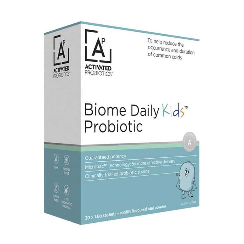 Activated Probiotics Biome Daily Kids Probiotic Sachets 30 x 1.6g - Vital Pharmacy Supplies