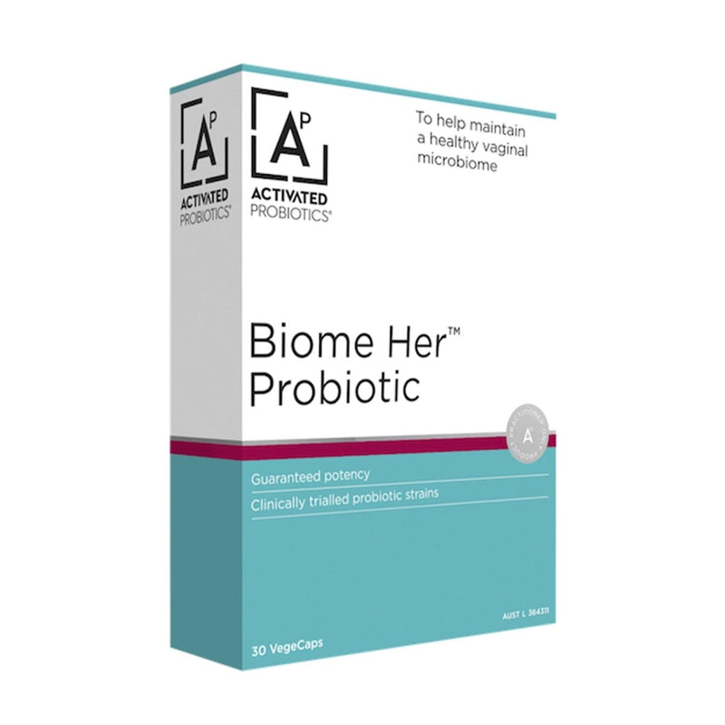 Activated Probiotics Biome Her Probiotic 30 Capsules - Vital Pharmacy Supplies
