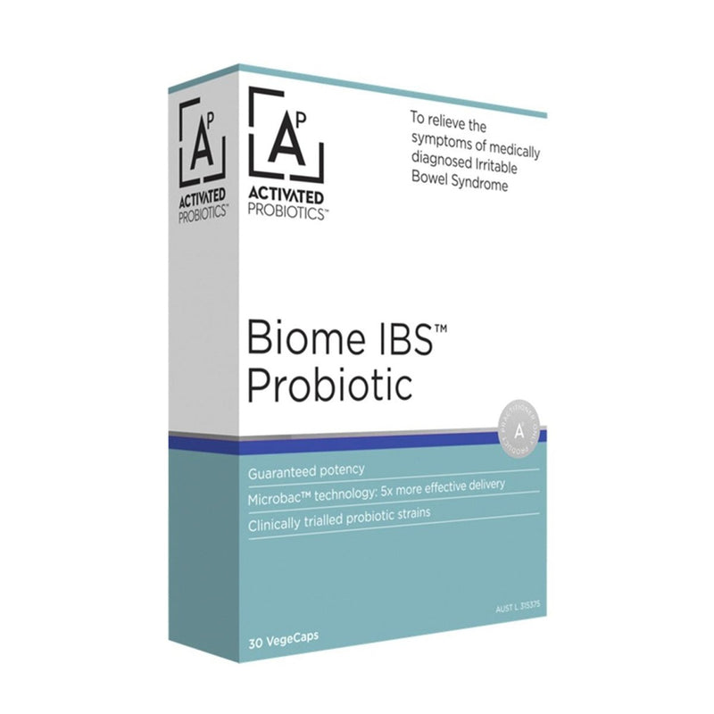 Activated Probiotics Biome IBS Probiotic 30 Capsules - Vital Pharmacy Supplies