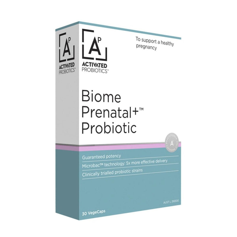 Activated Probiotics Biome Prenatal+ Probiotic 30 Capsules - Vital Pharmacy Supplies