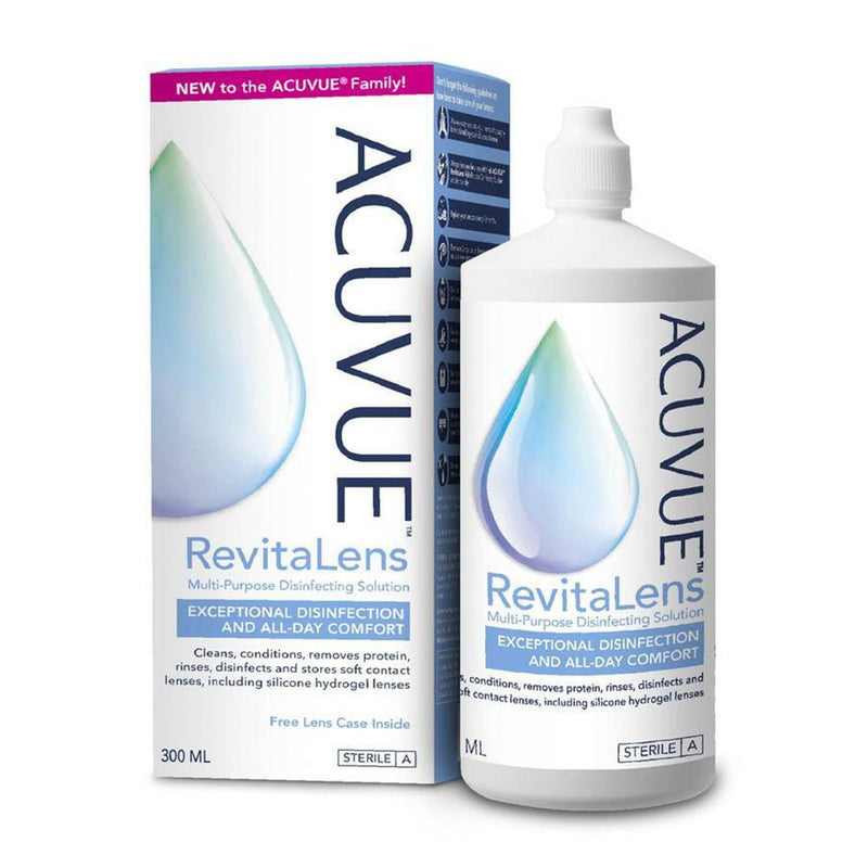 Acuvue RevitaLens Multi-Purpose Disinfecting Solution 300mL - Vital Pharmacy Supplies