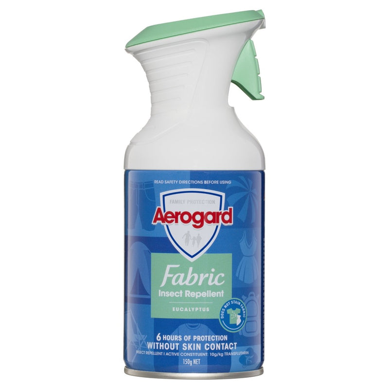 Aerogard Insect Repellent Fabric Spray Eucalyptus 150g - Vital Pharmacy Supplies