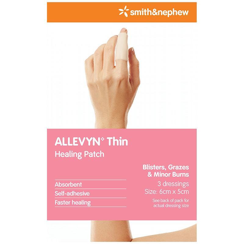 Allevyn Thin 6cm x 5cm 3Pack - Vital Pharmacy Supplies