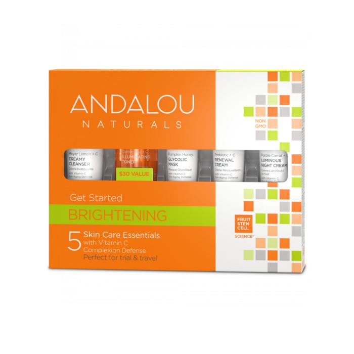 Andalou Brightening Get Started Kit - Vital Pharmacy Supplies