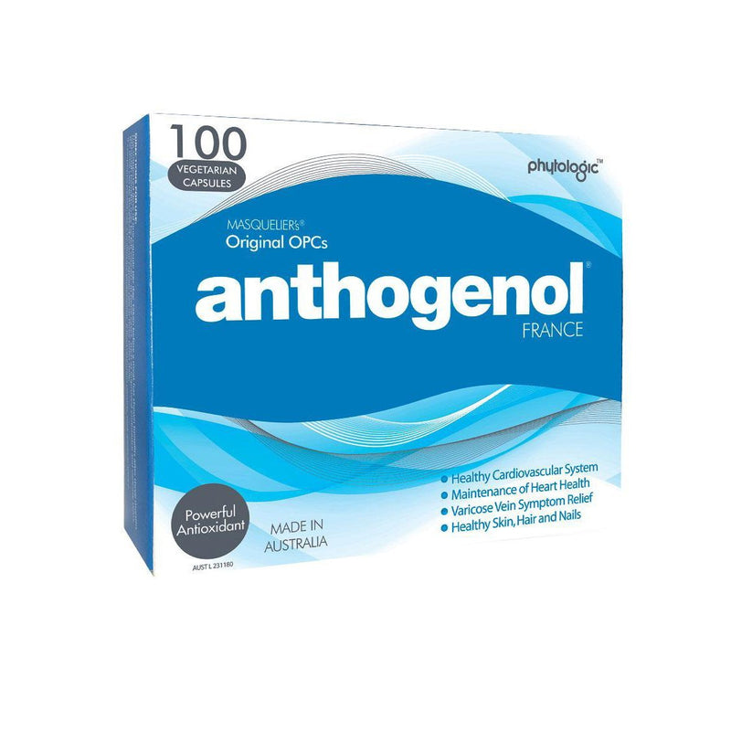 Anthogenol 100 Vegetarian Capsules - Vital Pharmacy Supplies