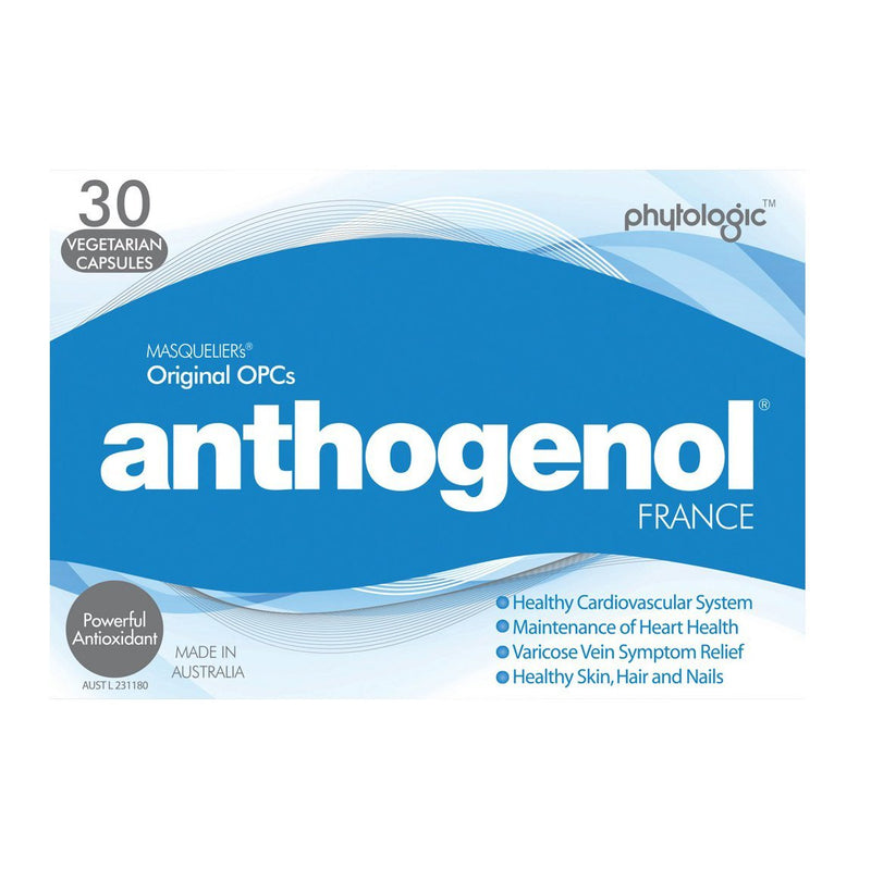 Anthogenol 30 Vegetarian Capsules - Vital Pharmacy Supplies