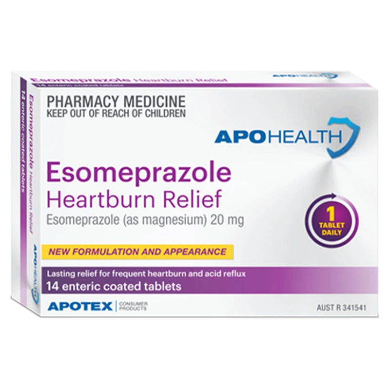 Apotex Esomeprazole 20mg 14 Tablets - Vital Pharmacy Supplies