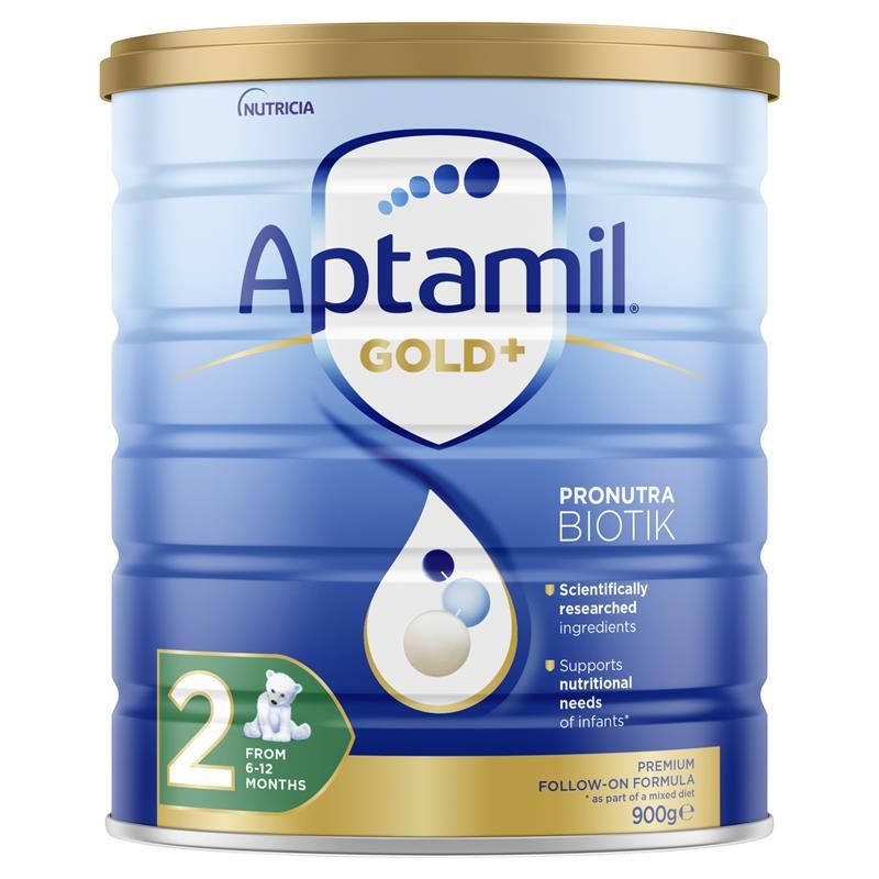 Aptamil Gold+ 2 Baby Follow-On Formula From 6-12 Months 900g - Vital Pharmacy Supplies