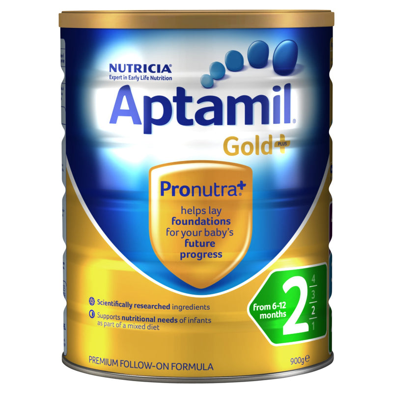 Aptamil Gold+ 2 Baby Follow-On Formula From 6-12 Months 900g - Vital Pharmacy Supplies