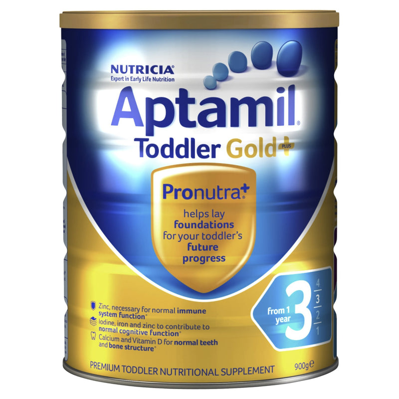 Aptamil Gold+ 3 Toddler Milk Drink From 1 Year 900g - Vital Pharmacy Supplies
