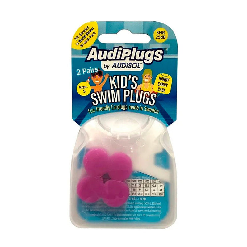 Audisol Audiplugs Kids Swim Ear Plugs - Vital Pharmacy Supplies