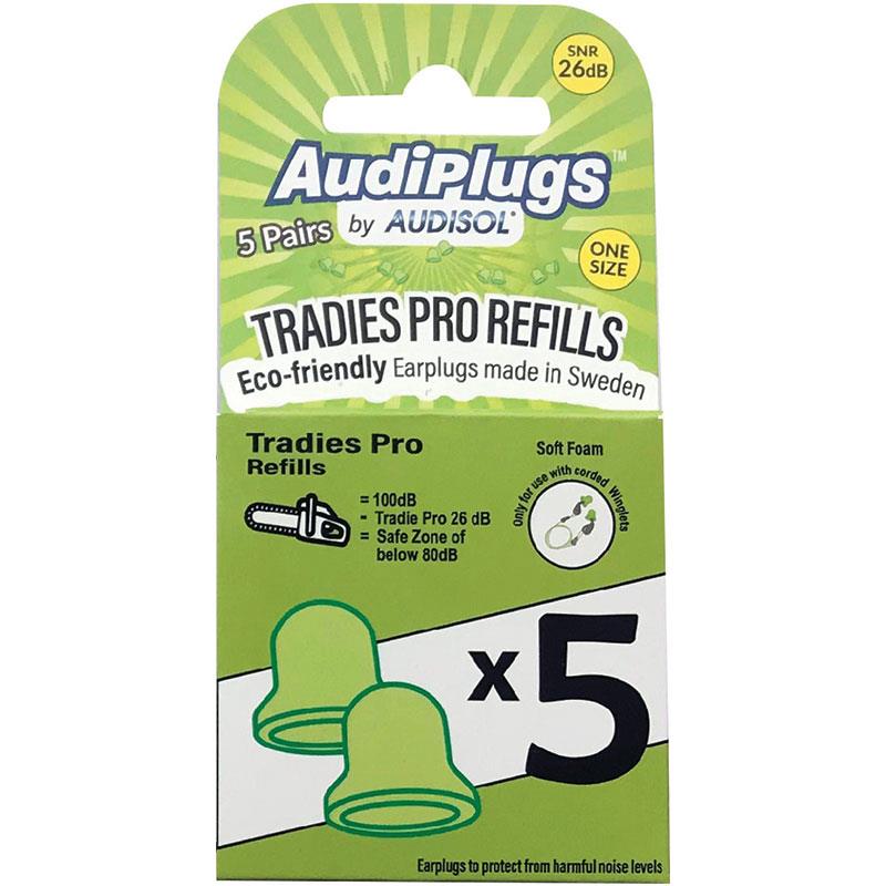 Audisol Audiplugs Pro Refill 5 Pairs - Vital Pharmacy Supplies