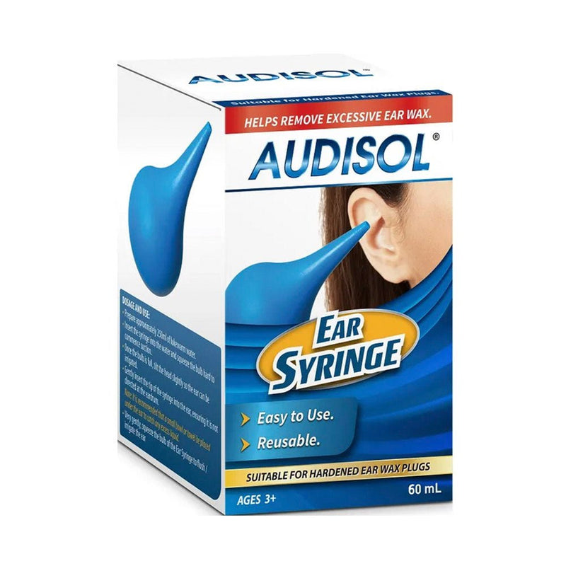 Audisol Ear Syringe 60mL - Vital Pharmacy Supplies