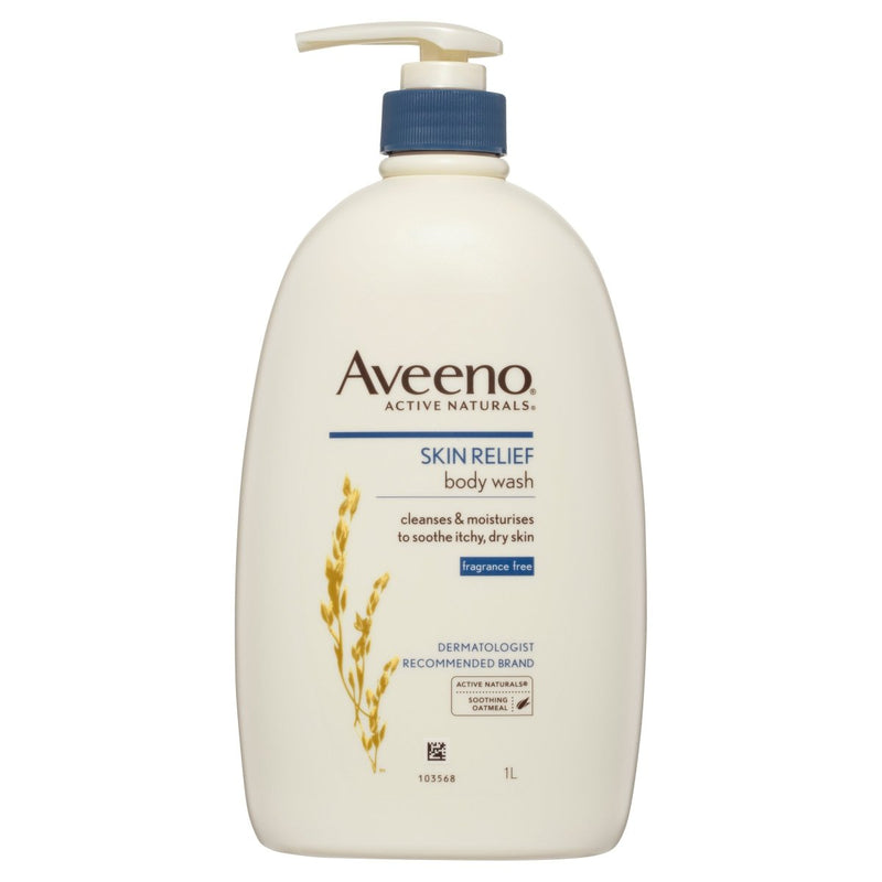 Aveeno Active Naturals Skin Relief Body Wash 1L - Vital Pharmacy Supplies