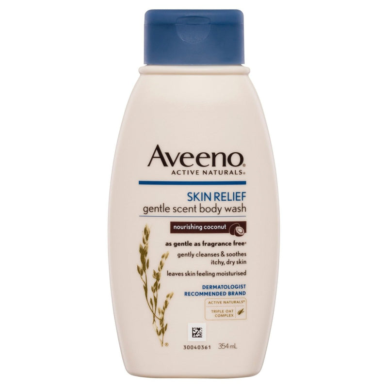 Aveeno Active Naturals Skin Relief Gentle Scent Body Wash 354mL - Vital Pharmacy Supplies