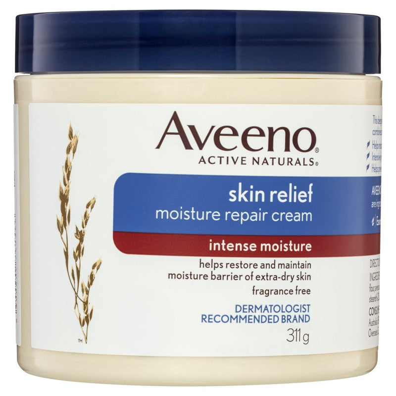 Aveeno Active Naturals Skin Relief Intense Moisture Repair Cream 311g - Vital Pharmacy Supplies