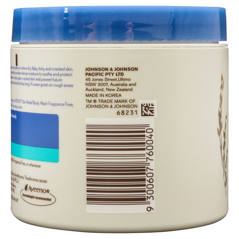 Aveeno Active Naturals Skin Relief Moisturising Cream 312g - Vital Pharmacy Supplies