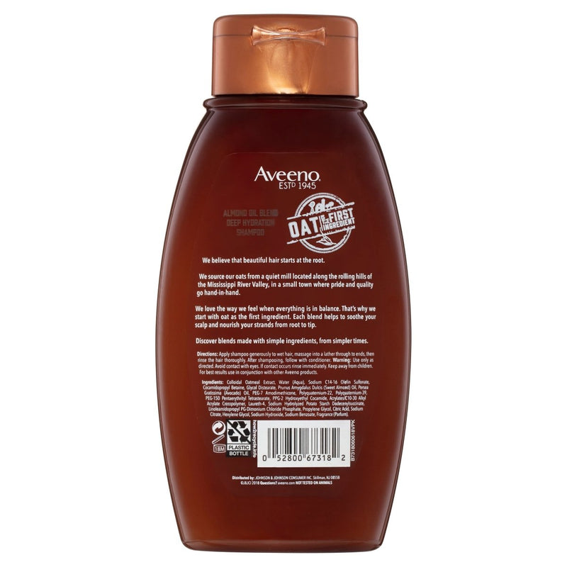 Aveeno Almond Oil Blend Shampoo 354mL - Vital Pharmacy Supplies