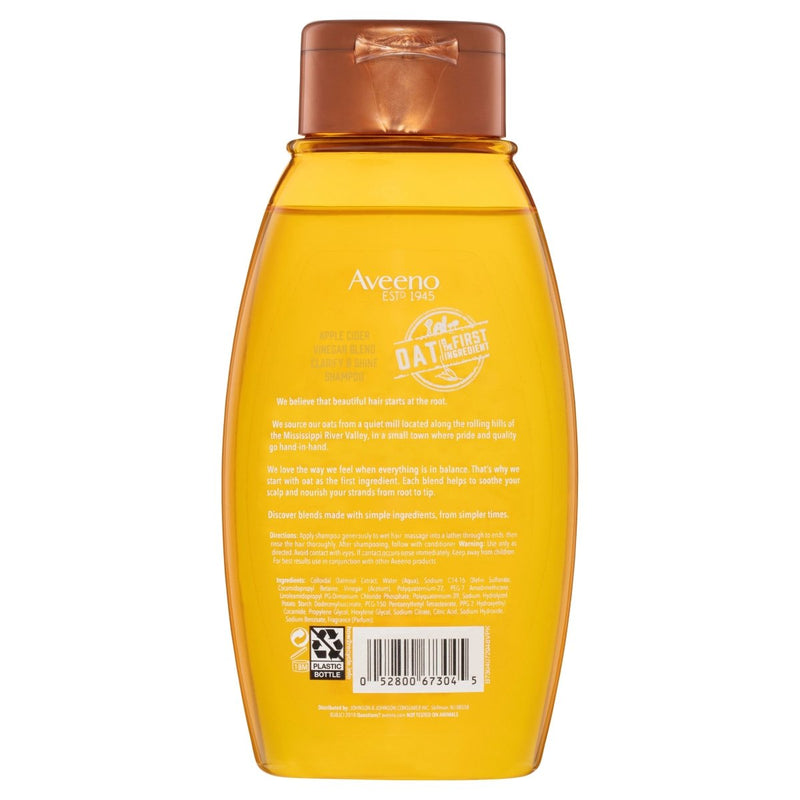 Aveeno Apple Cider Vinegar Blend Shampoo 354mL - Vital Pharmacy Supplies