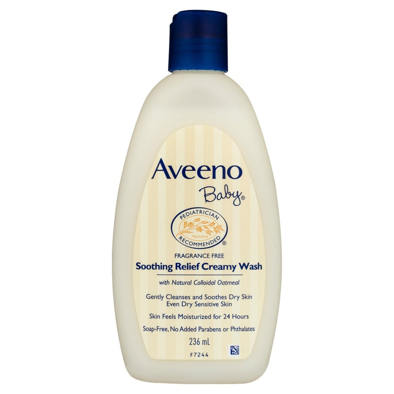 Aveeno Baby Soothing Relief Creamy Wash 236mL - Vital Pharmacy Supplies