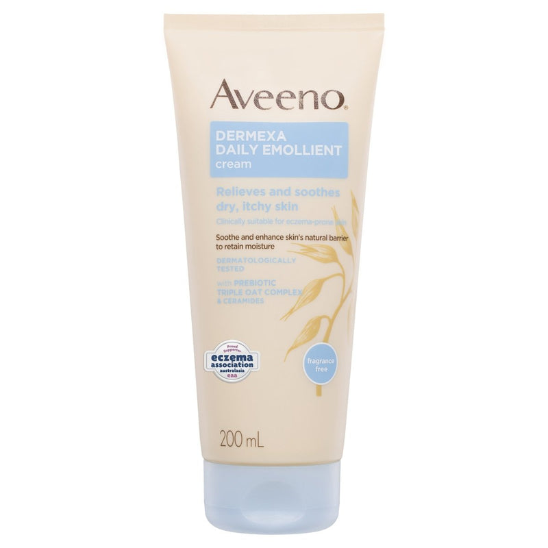 Aveeno Dermexa Daily Emollient Cream 200mL - Vital Pharmacy Supplies