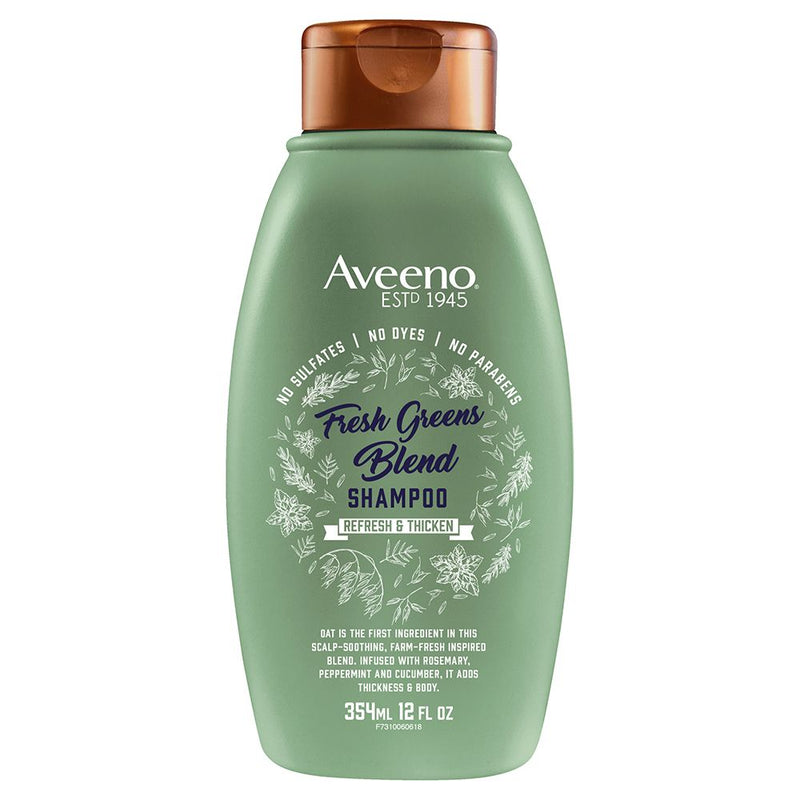 Aveeno Fresh Greens Blend Shampoo 354mL - Vital Pharmacy Supplies