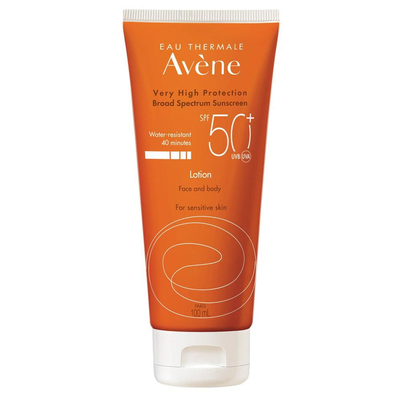 Avene Sunscreen Lotion Face & Body SPF50+ 100mL - Vital Pharmacy Supplies