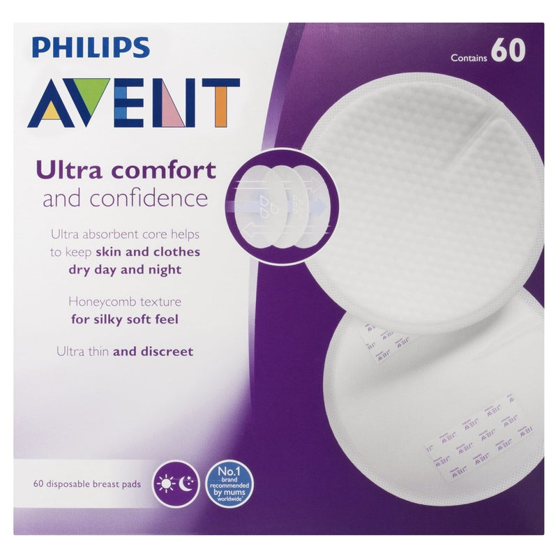 Avent Ultra Comfort Disposable Breast Pads 60 Pack - Vital Pharmacy Supplies