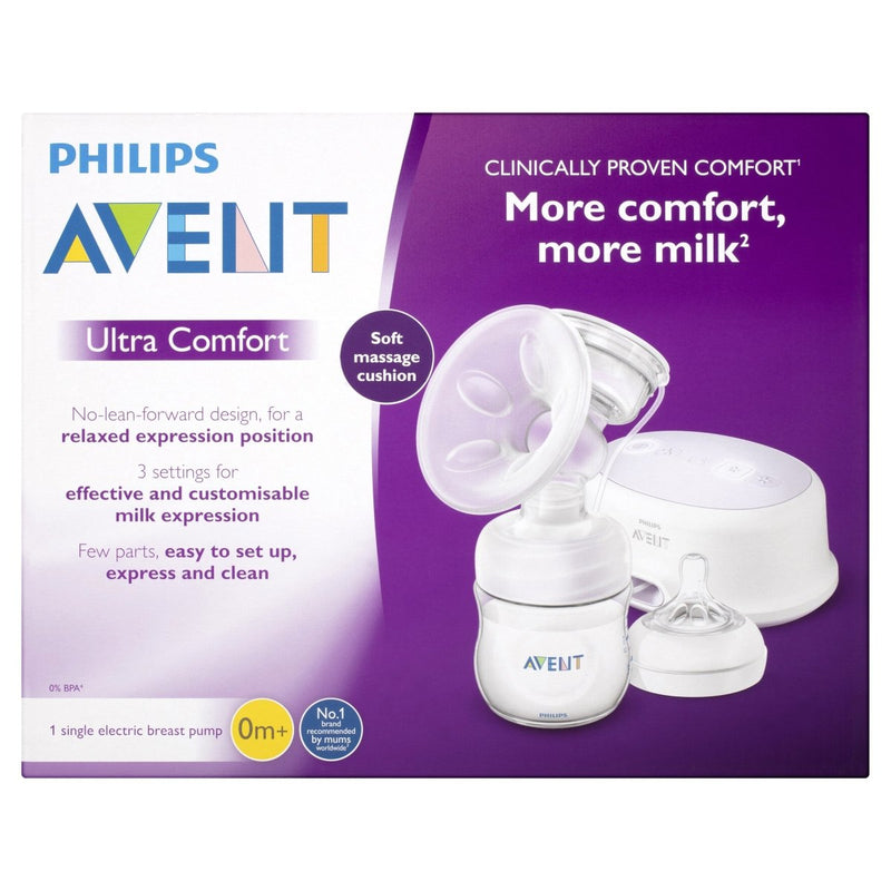 Avent Ultra Comfort Single Electric Breast Pump - Vital Pharmacy Supplies