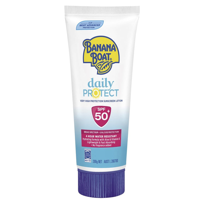 Banana Boat Daily Protect Sunscreen Lotion SPF50+ 200g - Vital Pharmacy Supplies