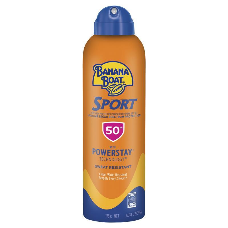 Banana Boat Sport Clear Spray SPF50+ 175g - Vital Pharmacy Supplies