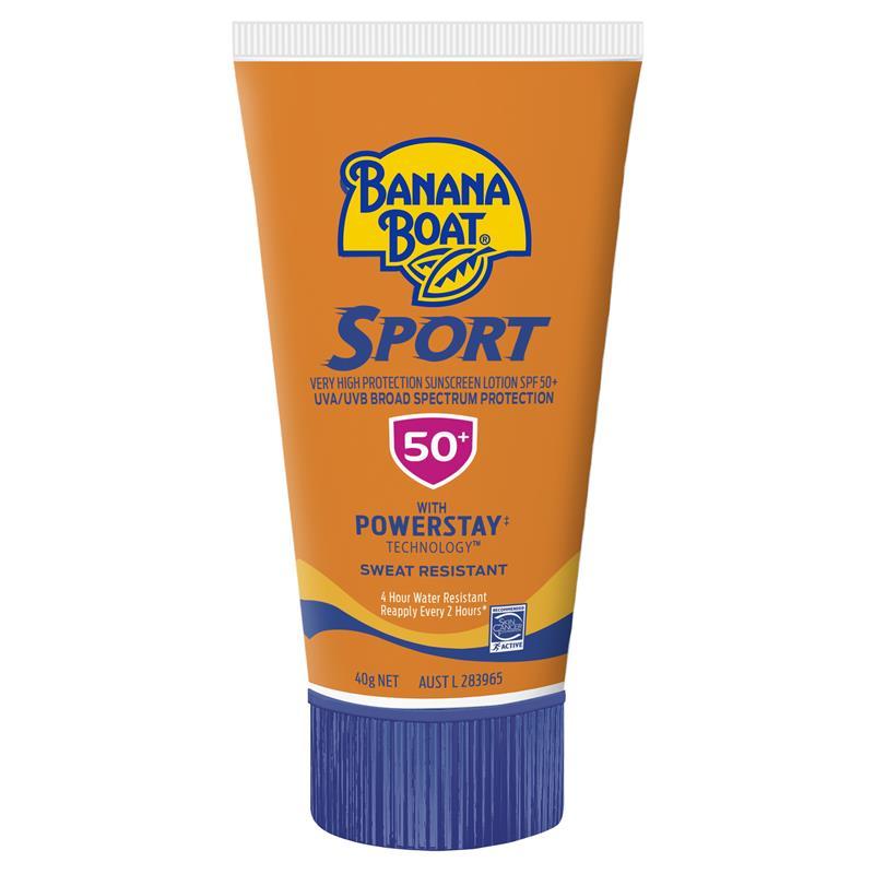 Banana Boat Sport Sunscreen Lotion SPF50+ 40g - Vital Pharmacy Supplies