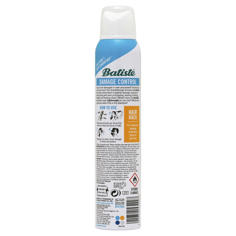 Batiste Dry Shampoo & Damage Control 200mL - Vital Pharmacy Supplies